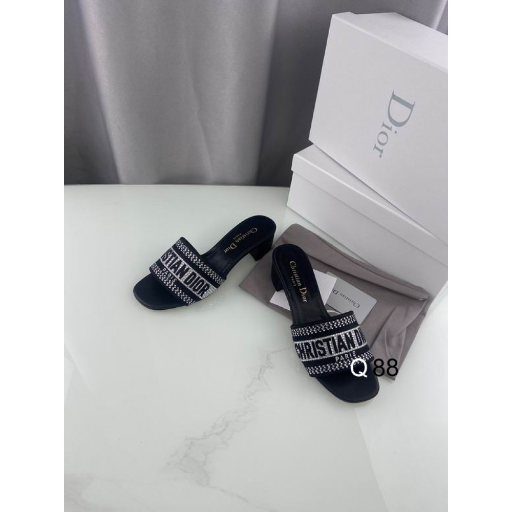 Dior D way heeled slide 3.5cm Shoes