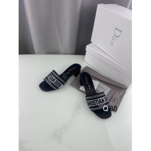 Dior D way heeled slide 3.5cm Shoes