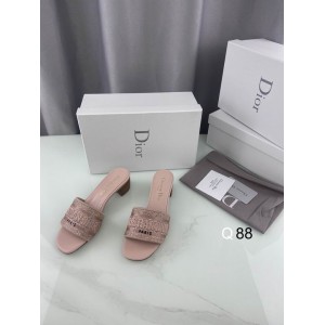 Dior D way heeled slide 3.5cm Shoes