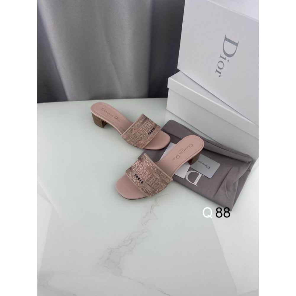 Dior D way heeled slide 3.5cm Shoes