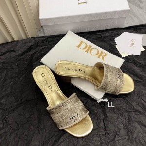 Dior D way heeled slide 3.5cm Shoes