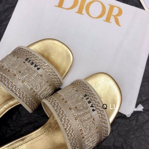 Dior D way heeled slide 3.5cm Shoes