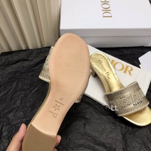 Dior D way heeled slide 3.5cm Shoes