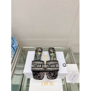 Dior D way heeled slide 3.5cm Shoes