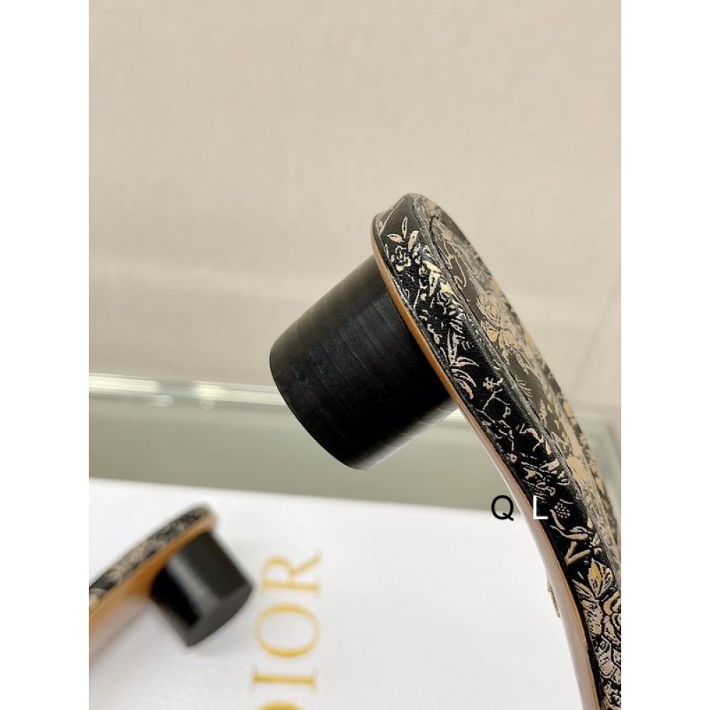 Dior D way heeled slide 3.5cm Shoes