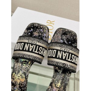 Dior D way heeled slide 3.5cm Shoes