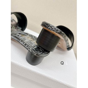 Dior D way heeled slide 3.5cm Shoes
