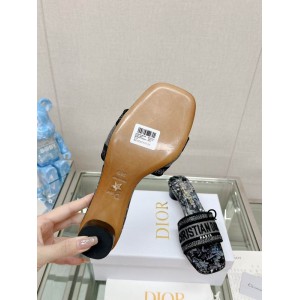 Dior D way heeled slide 3.5cm Shoes