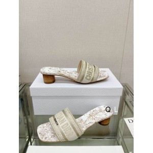 Dior D way heeled slide 3.5cm Shoes