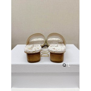 Dior D way heeled slide 3.5cm Shoes