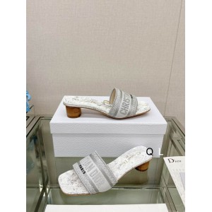 Dior D way heeled slide 3.5cm Shoes