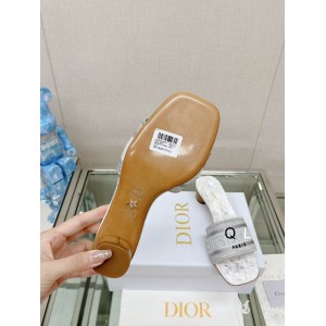 Dior D way heeled slide 3.5cm Shoes