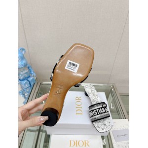 Dior D way heeled slide 3.5cm Shoes