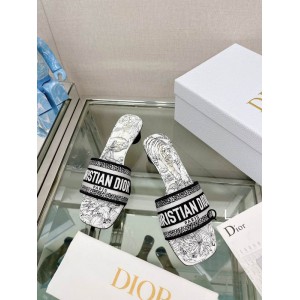 Dior D way heeled slide 3.5cm Shoes