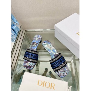 Dior D way heeled slide 3.5cm Shoes