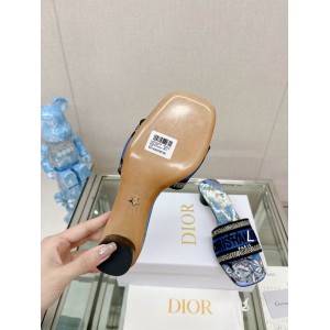 Dior D way heeled slide 3.5cm Shoes