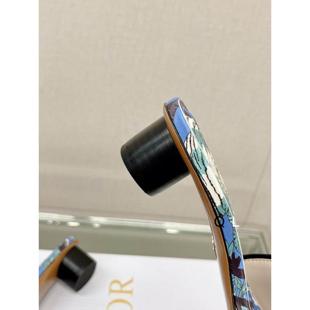 Dior D way heeled slide 3.5cm Shoes