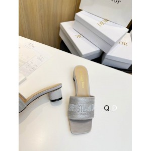 Dior D way heeled slide 3.5cm Shoes