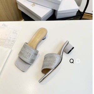 Dior D way heeled slide 3.5cm Shoes