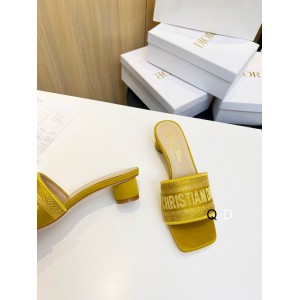 Dior D way heeled slide 3.5cm Shoes