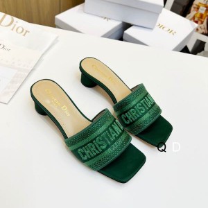 Dior D way heeled slide 3.5cm Shoes