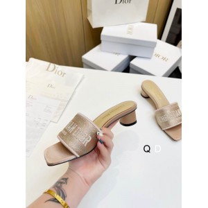 Dior D way heeled slide 3.5cm Shoes