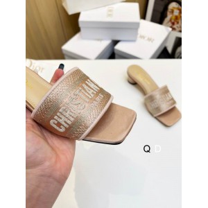 Dior D way heeled slide 3.5cm Shoes