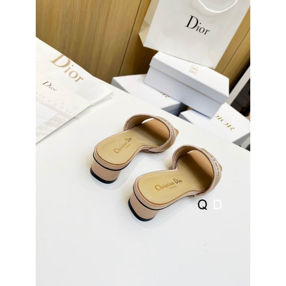 Dior D way heeled slide 3.5cm Shoes