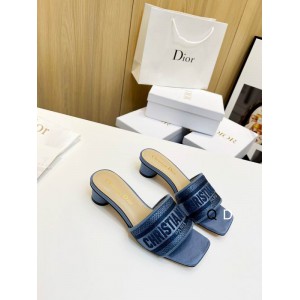Dior D way heeled slide 3.5cm Shoes