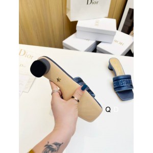 Dior D way heeled slide 3.5cm Shoes