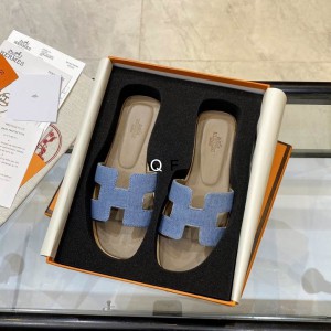 Hermes slides 36-42 denim Shoes