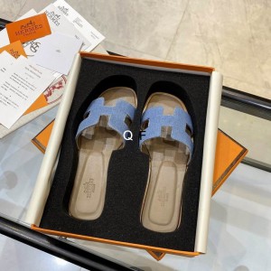 Hermes slides 36-42 denim Shoes