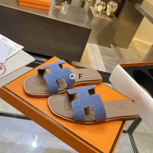 Hermes slides 36-42 denim Shoes