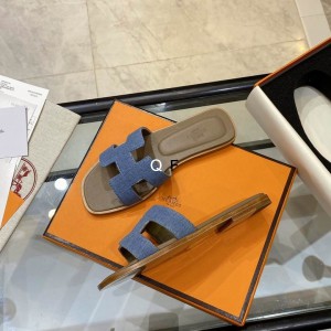 Hermes slides 36-42 denim Shoes
