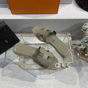 Hermes slides epsom leather 36-42 oran grey Shoes