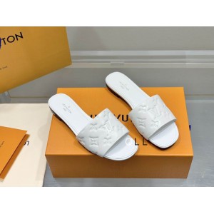 Lv slides 36-42 white Shoes