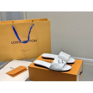 Lv slides 36-42 white Shoes