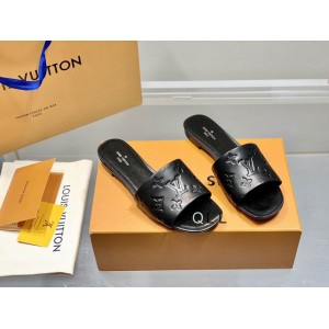 Lv slides 36-42 black Shoes