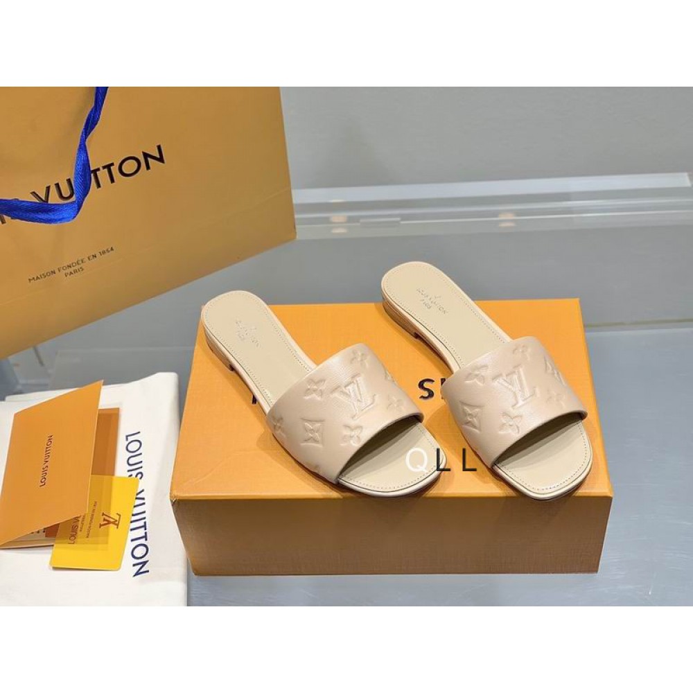 Lv slides 36-42 light pink Shoes