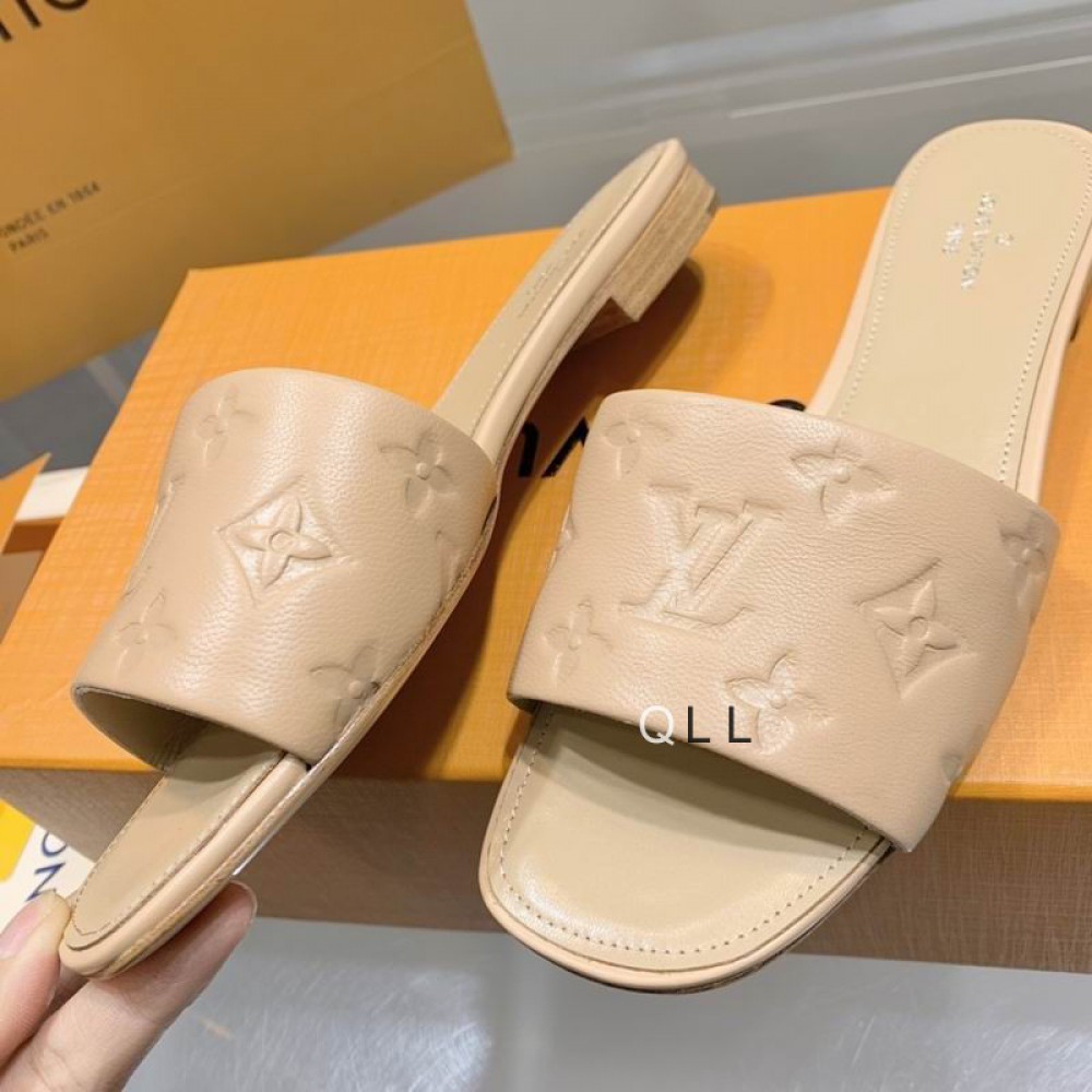 Lv slides 36-42 light pink Shoes