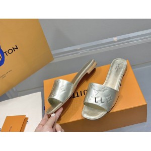 Lv slides 36-42 gold Shoes