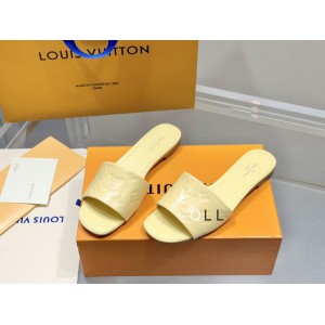 Lv slides 36-42 yellow Shoes
