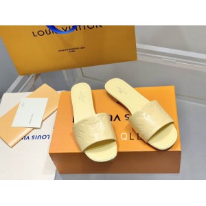 Lv slides 36-42 yellow Shoes