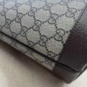 Gucci Ophidia GG mini tote bag in beige and ebony Supreme 31x25x13cm Bags