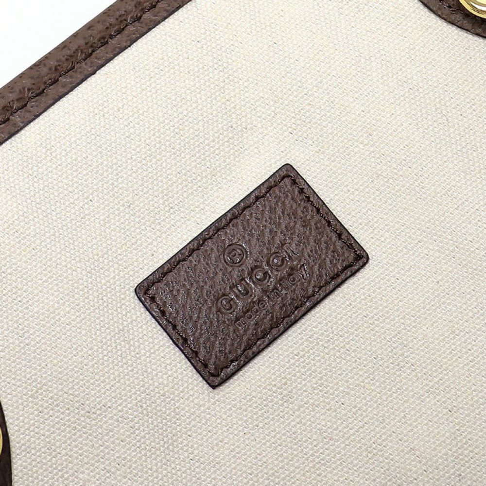 Gucci Ophidia medium tote bag in beige and ebony Supreme 38.5×28.5×15 cm Bags