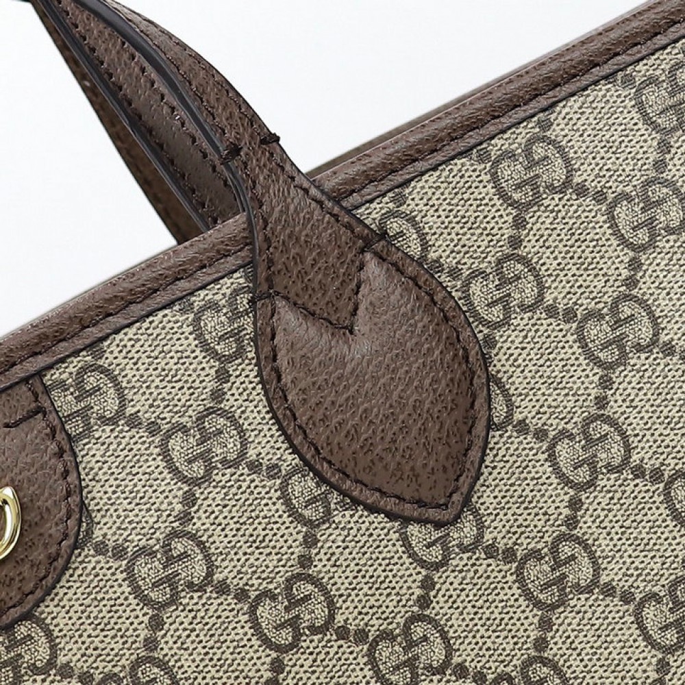 Gucci Ophidia medium tote bag in beige and ebony Supreme 38.5×28.5×15 cm Bags