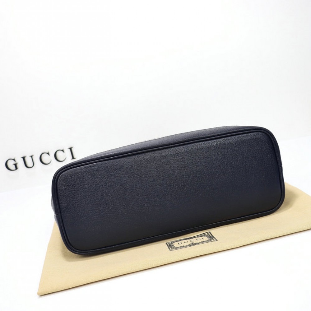 Ophidia medium tote bag in beige and blue Supreme 38.5×28.5×15 cm 