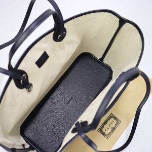 Ophidia medium tote bag in beige and blue Supreme 38.5×28.5×15 cm 