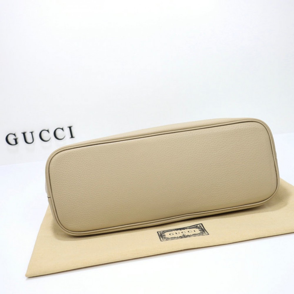 Gucci Ophidia medium tote bag in beige and white Supreme 38.5×28.5×15 cm Bags