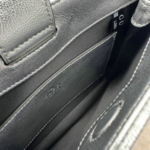 Gucci Horsebit Slim small shoulder bag in silver leather 23x18.5x3cm Bags